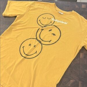 SmileyWorld Yellow Graphic T-Shirt